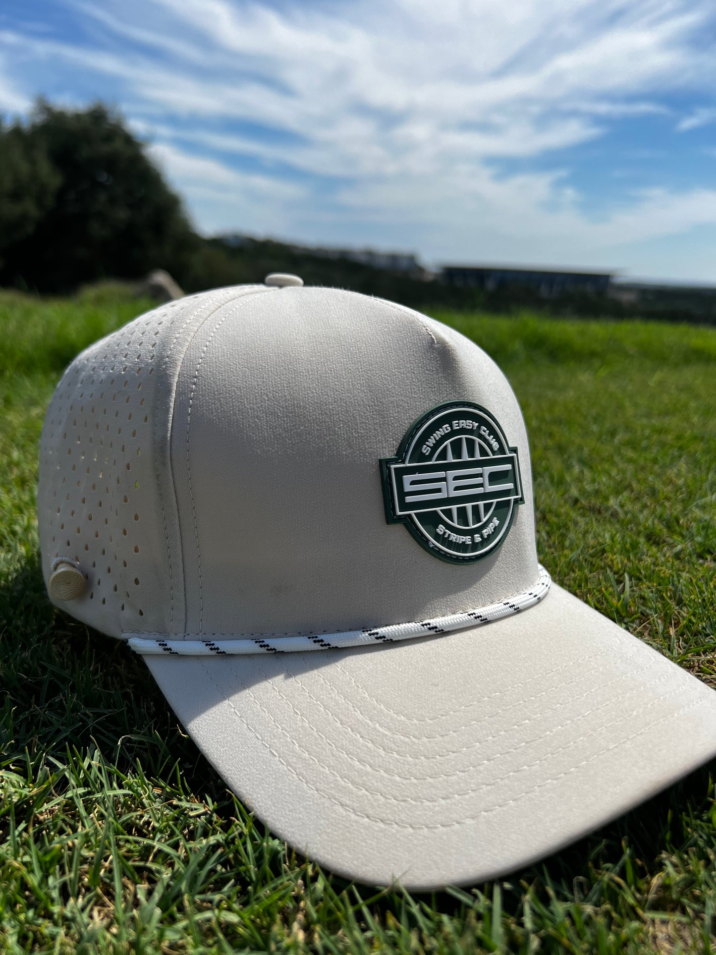 SEC Rope Patch Hat (Khaki)